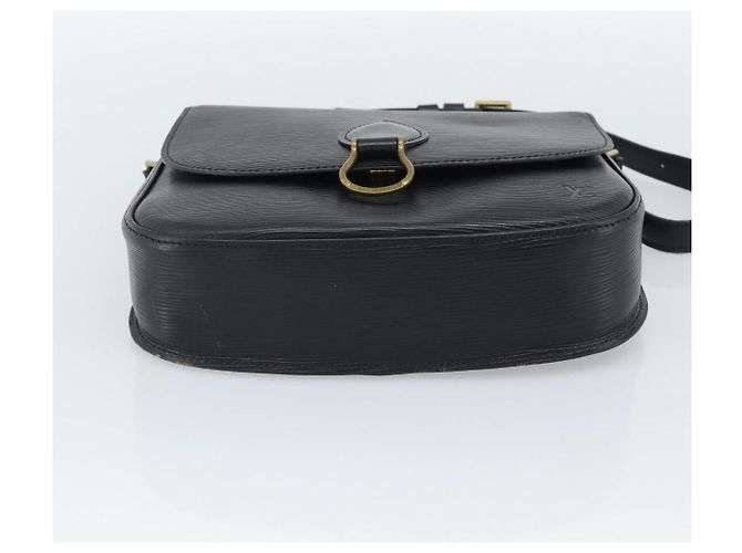 LOUIS VUITTON Epi Saint Cloud GM Shoulder Bag Black M52192 LV - vista 5