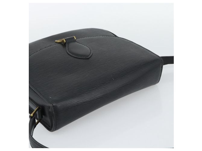 LOUIS VUITTON Epi Saint Cloud GM Shoulder Bag Black M52192 LV - vista 6