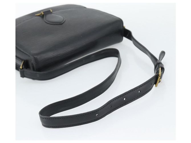 LOUIS VUITTON Epi Saint Cloud GM Shoulder Bag Black M52192 LV - vista 7