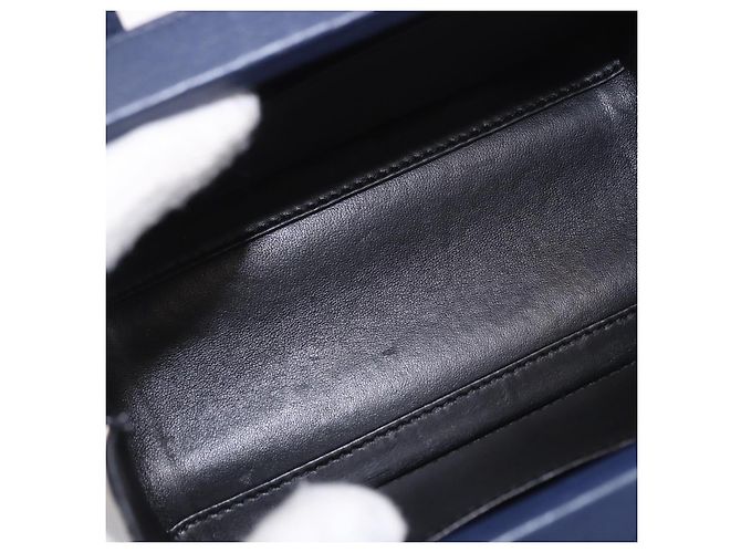 LOEWE Bolso de mano de piel 2way Navy Silver - vista 10