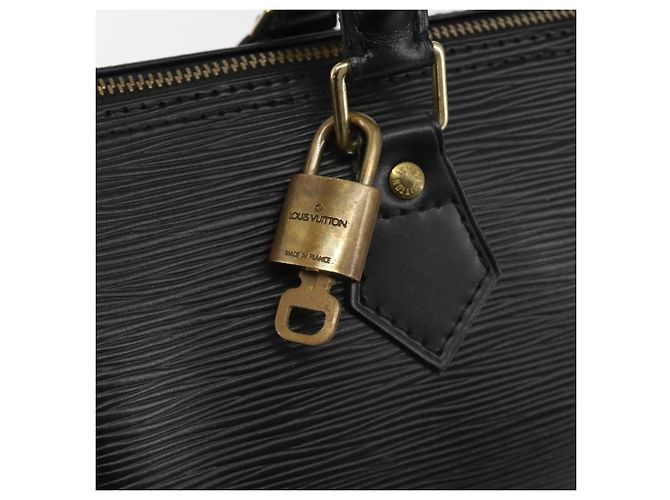 LOUIS VUITTON Epi Speedy 25 Hand Bag Black M59042 LV - vista 16