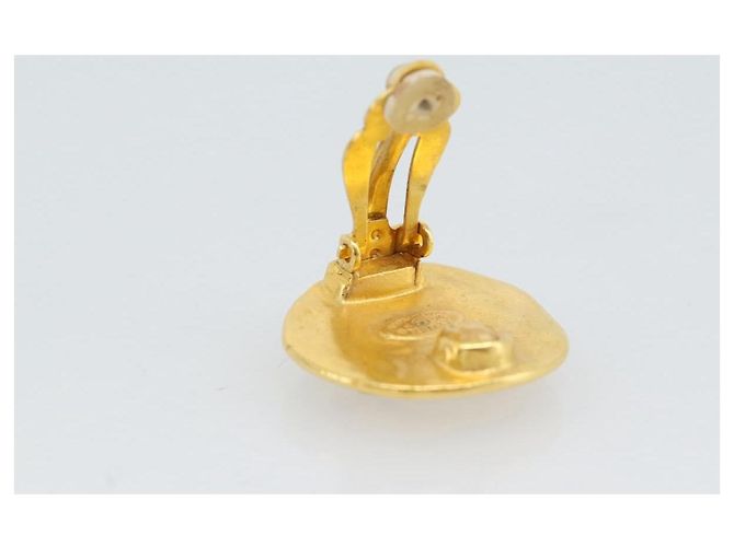 CHANEL Earring Metal Gold Tone CC - vista 6