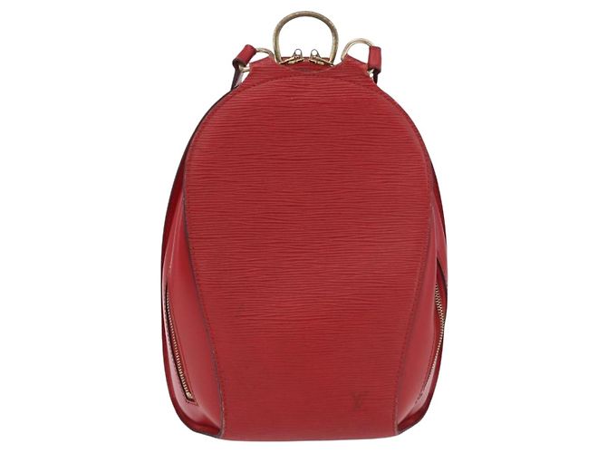 LOUIS VUITTON Epi Mabillon Backpack Castilian Red M52237 LV - vista 13