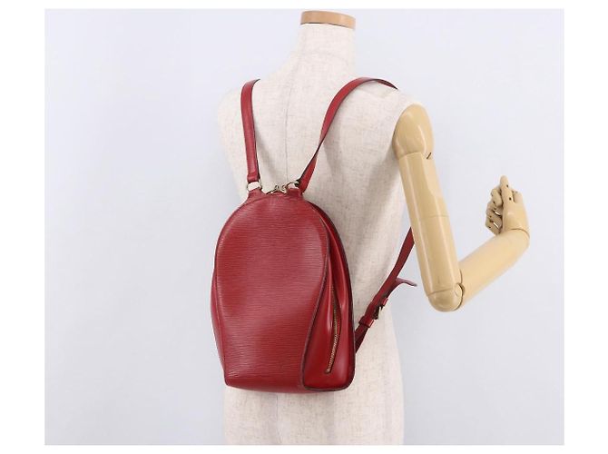 LOUIS VUITTON Epi Mabillon Backpack Castilian Red M52237 LV - vista 24
