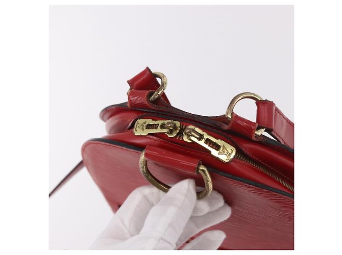 LOUIS VUITTON Epi Mabillon Backpack Castilian Red M52237 LV - vista 6