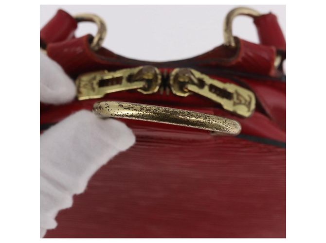 LOUIS VUITTON Epi Mabillon Backpack Castilian Red M52237 LV - vista 7