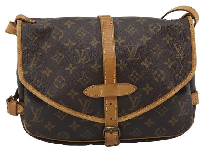 LOUIS VUITTON Monogram Saumur 30 Shoulder Bag M42256 LV - vista 13