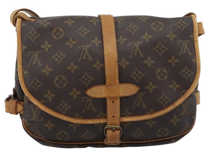 LOUIS VUITTON Monogram Saumur 30 Shoulder Bag M42256 LV - vista 2