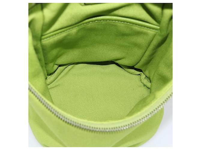 PRADA Shoulder Bag Canvas Green Silver - vista 11