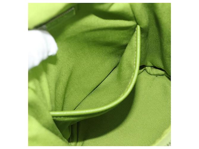PRADA Shoulder Bag Canvas Green Silver - vista 23