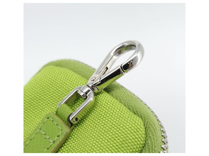 PRADA Shoulder Bag Canvas Green Silver - vista 26