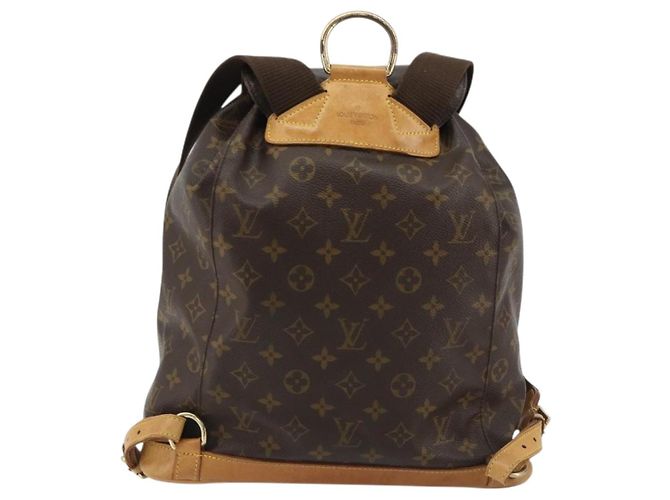 LOUIS VUITTON Monogram Montsouris GM Backpack M51135 LV - vista 2