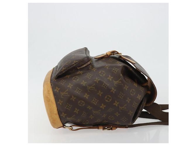 LOUIS VUITTON Monogram Montsouris GM Backpack M51135 LV - vista 3