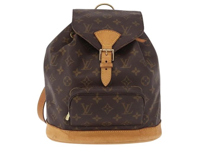 LOUIS VUITTON Monogram Montsouris MM Backpack M51136 LV - vista 13