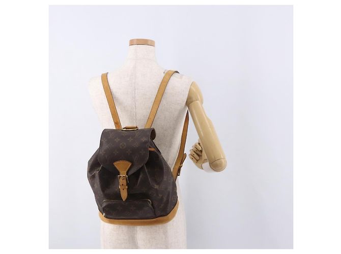 LOUIS VUITTON Monogram Montsouris MM Backpack M51136 LV - vista 26