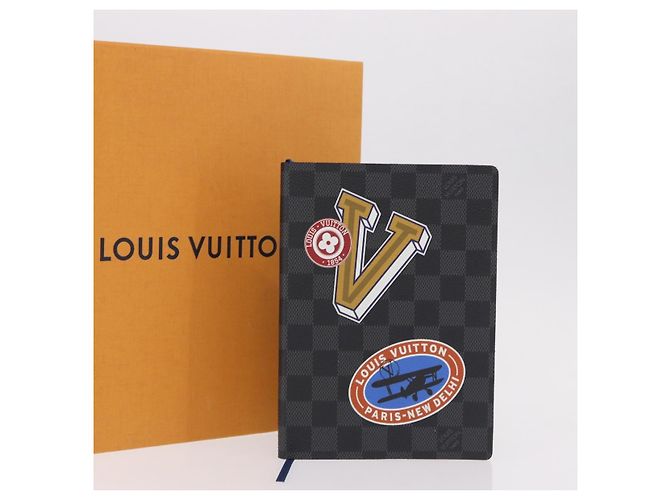 LOUIS VUITTON Damier Graphite Kai Eclamance Note GI0248 LV - vista 16