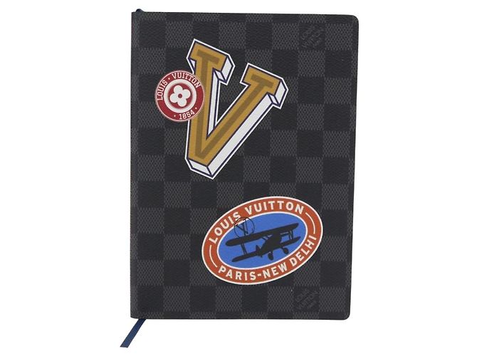 LOUIS VUITTON Damier Graphite Kai Eclamance Note GI0248 LV - vista 2