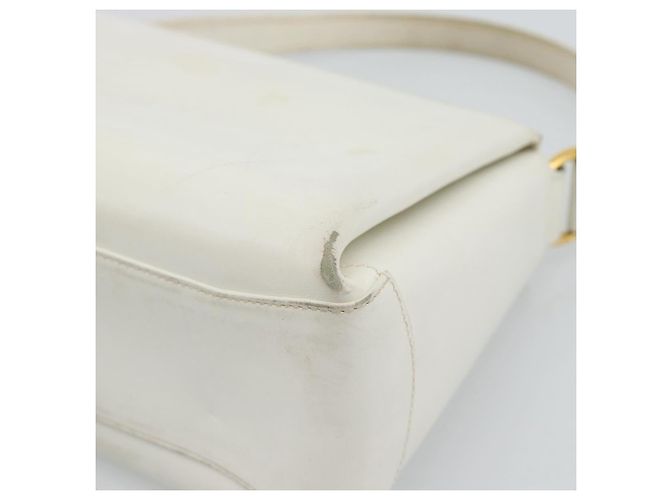 GUCCI Hand Bag Leather White Gold 000 406 0025 - vista 10