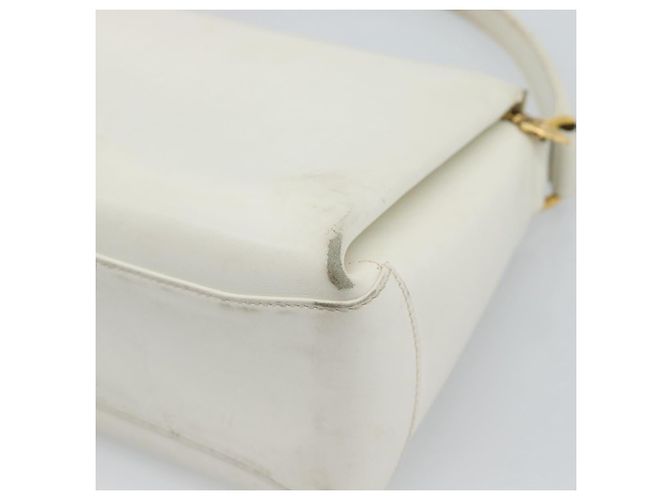 GUCCI Hand Bag Leather White Gold 000 406 0025 - vista 12