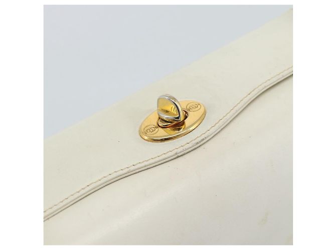 GUCCI Hand Bag Leather White Gold 000 406 0025 - vista 14