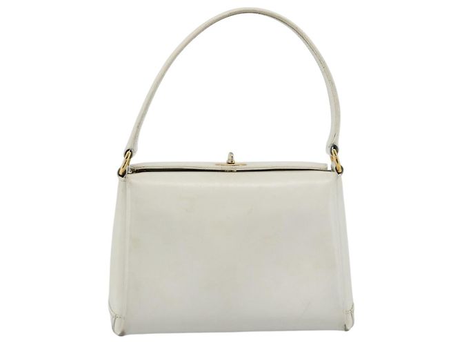 GUCCI Hand Bag Leather White Gold 000 406 0025 - vista 2