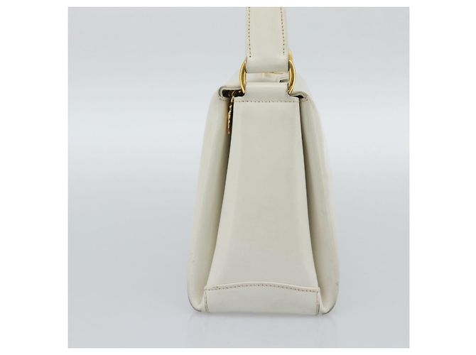 GUCCI Hand Bag Leather White Gold 000 406 0025 - vista 4