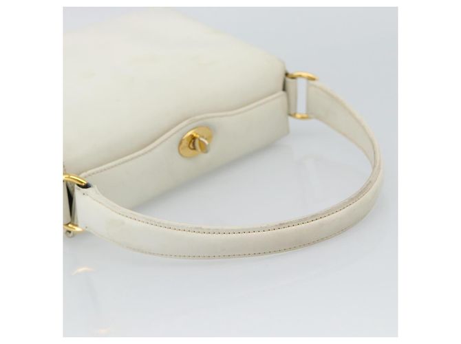 GUCCI Hand Bag Leather White Gold 000 406 0025 - vista 7