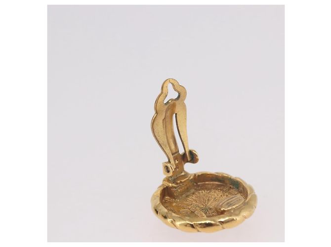 CHANEL COCO Mark Earring Metal Gold Tone CC - vista 10