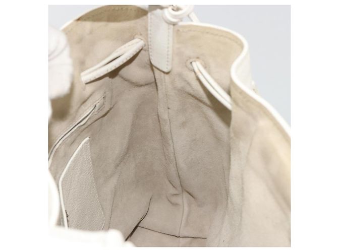 Miu Miu Shoulder Bag Leather Silver - vista 22