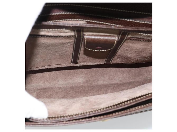 GUCCI Bamboo Hand Bag Leather Brown - vista 10