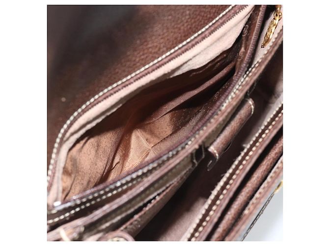 GUCCI Bamboo Hand Bag Leather Brown - vista 11