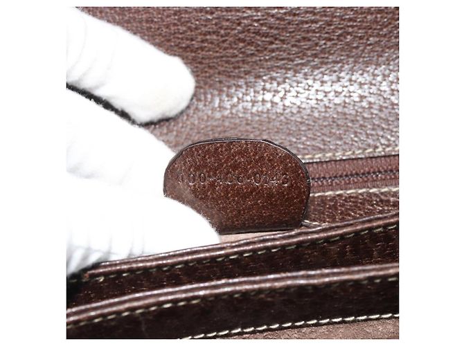 GUCCI Bamboo Hand Bag Leather Brown - vista 12