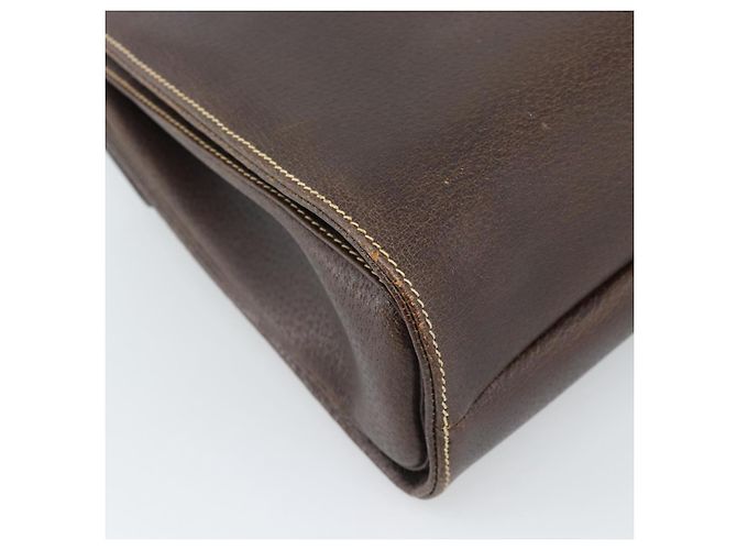 GUCCI Bamboo Hand Bag Leather Brown - vista 16