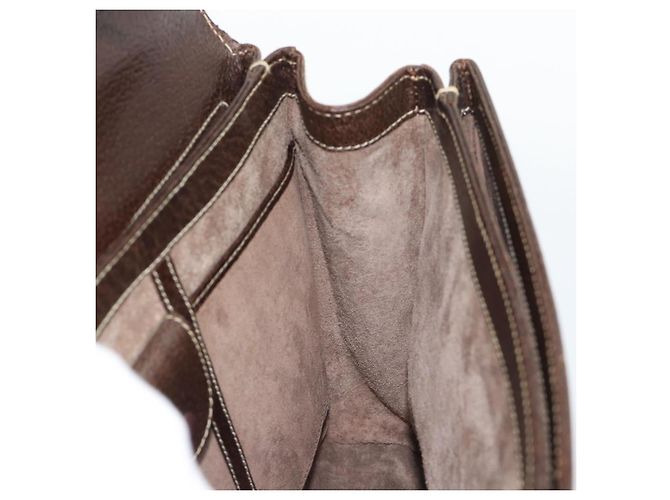 GUCCI Bamboo Hand Bag Leather Brown - vista 18