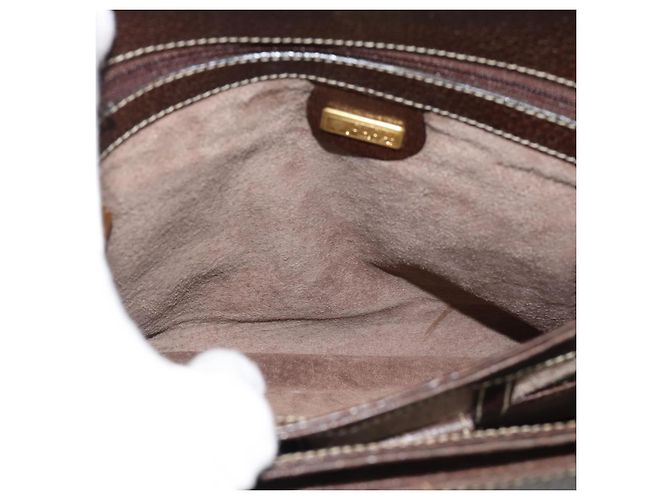 GUCCI Bamboo Hand Bag Leather Brown - vista 20