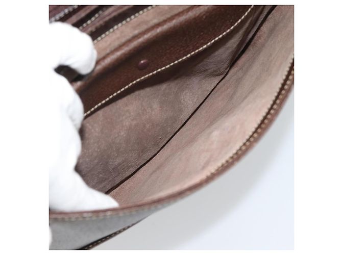 GUCCI Bamboo Hand Bag Leather Brown - vista 22