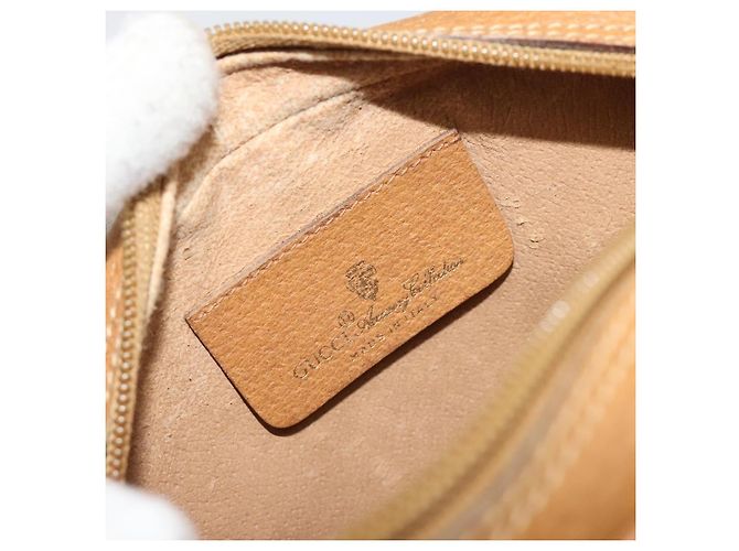 GUCCI Micro GG Shoulder Bag PVC Leather Beige 156 02 066 - vista 10