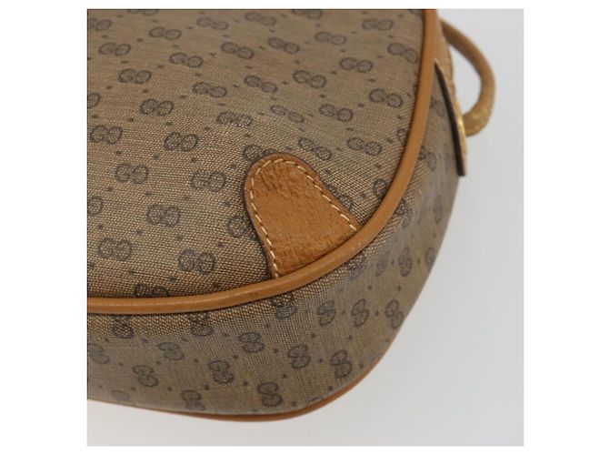 GUCCI Micro GG Shoulder Bag PVC Leather Beige 156 02 066 - vista 14