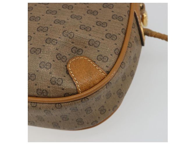 GUCCI Micro GG Shoulder Bag PVC Leather Beige 156 02 066 - vista 16