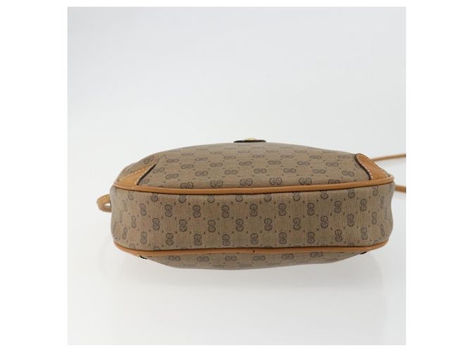 GUCCI Micro GG Shoulder Bag PVC Leather Beige 156 02 066 - vista 5