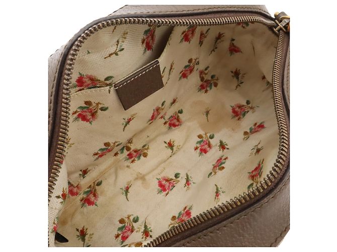 Borsa GUCCI Neo GG Supreme Marrone Rosso Beige Verde Giallo - vista 8