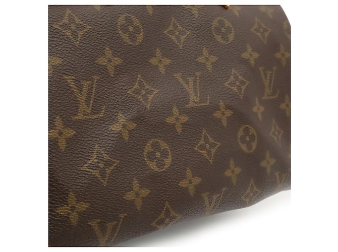 Borsa Louis Vuitton Monogram Speedy 25 Marrone Monogramma - vista 10