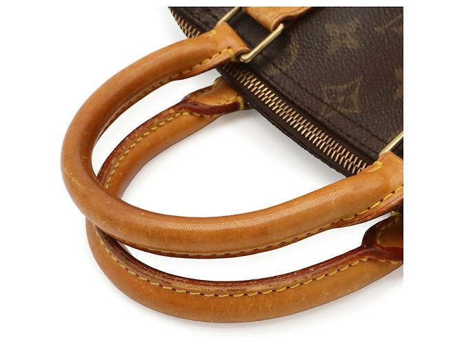 Borsa Louis Vuitton Monogram Speedy 25 Marrone Monogramma - vista 5