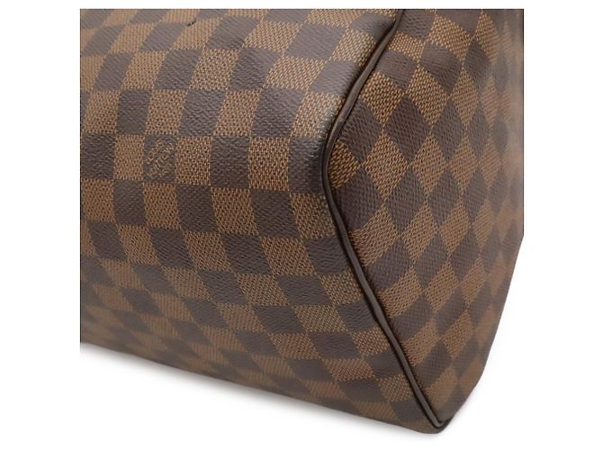 Borsa Louis Vuitton Damier Speedy 30 Marrone Damier ebene - vista 4