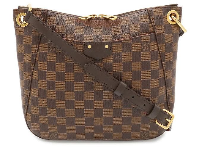 Borsa a tracolla Louis Vuitton Damier South Bank Marrone Rosso Damier ebene - vista 2
