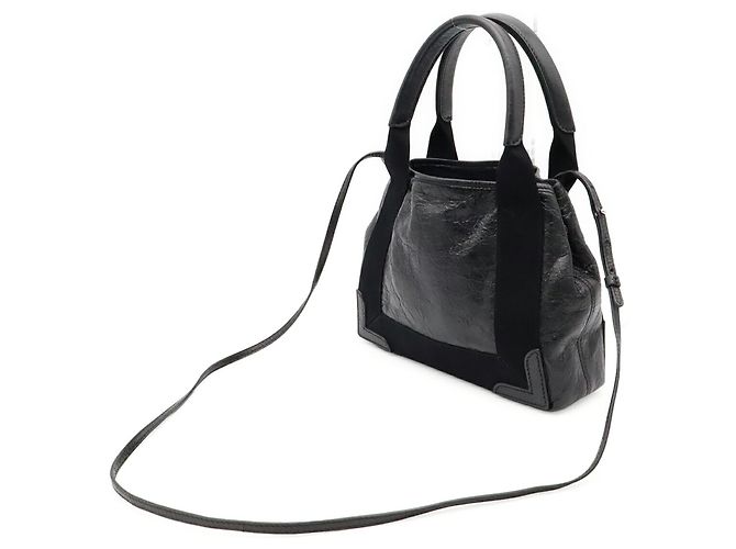 Borsa Cabas XS Balenciaga Navy Nero - vista 3