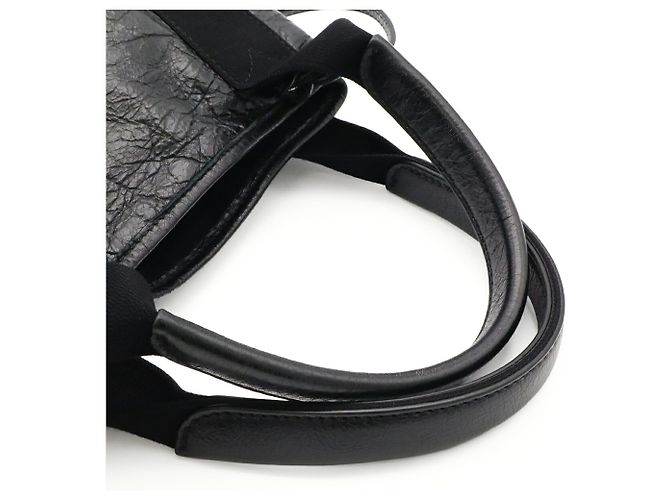 Borsa Cabas XS Balenciaga Navy Nero - vista 5