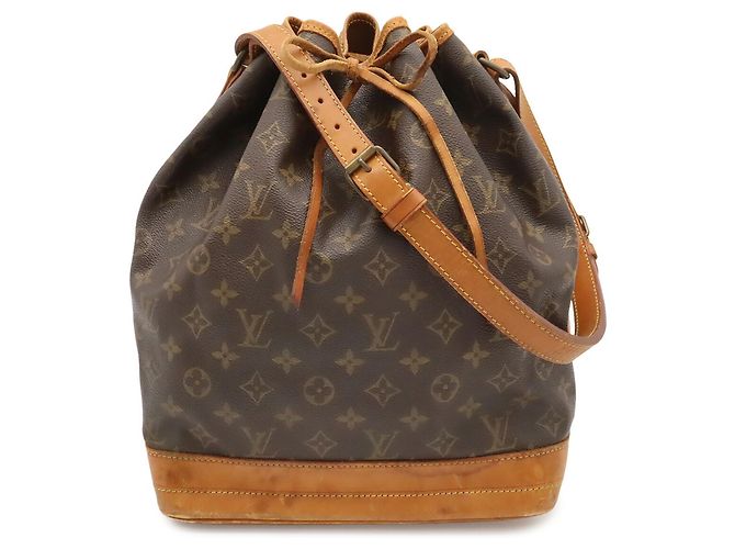 Borsa a tracolla Louis Vuitton Monogram Noe Marrone Monogramma - vista 2