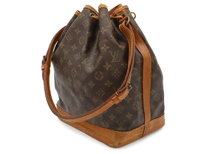 Borsa a tracolla Louis Vuitton Monogram Noe Marrone Monogramma - vista 3