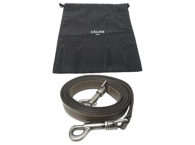 Céline Borsa a mano Celine Luggage Nano Shopper da donna Grigio - vista 9